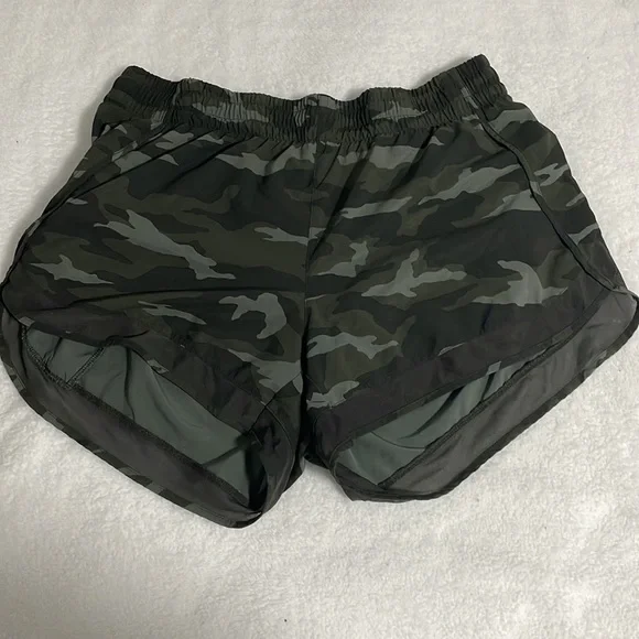 Athleta Race Runner Camo Shorts